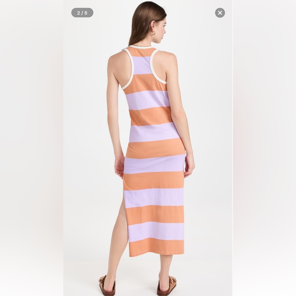 Sundry Rugby Stripe Racerback Tank Dress size S - Picture 2 of 9